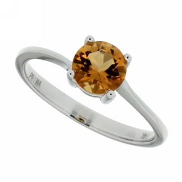 Prima Citrine Ring