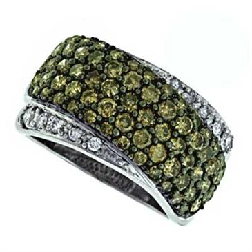 Prima Diamond & Brown Diamond Ring