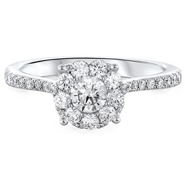 Prima Diamond Cluster Ring