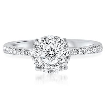 Prima Diamond Cluster Ring