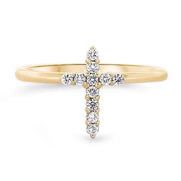 Prima Diamond Cross Ring