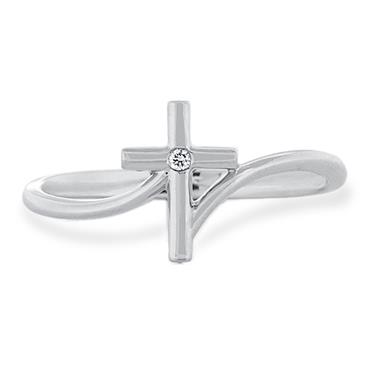 Prima Diamond Cross Ring