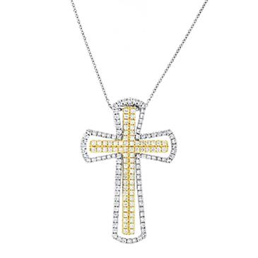 Prima Diamond Crosses Pendants