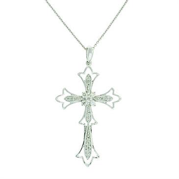 Prima Diamond Crosses  Pendants