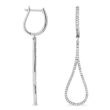 Prima Diamond Drop Earrings