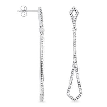 Prima Diamond Drop Earrings