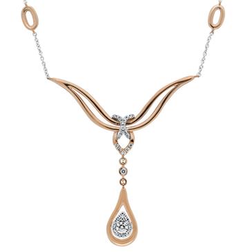 Prima Diamond Drop Necklace