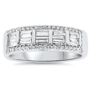 Prima Diamond Engagement Band