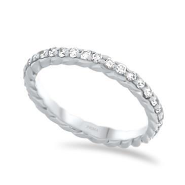 Prima Diamond Engagement Band