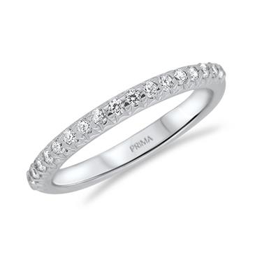 Prima Diamond Engagement Band