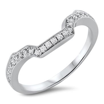 Prima Diamond Engagement Band