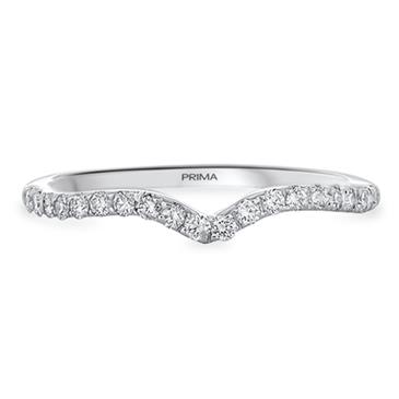 Prima Diamond Engagement Matching Band