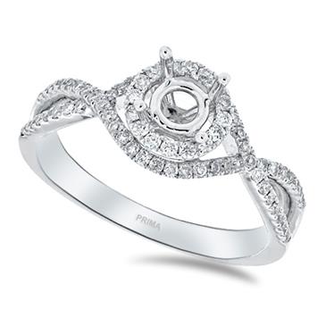 Prima Diamond Engagement Ring (0.50ct Center)