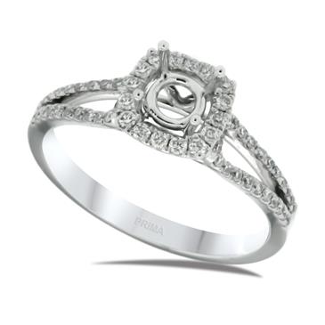 Prima Diamond Engagement Ring (0.50ct Center)