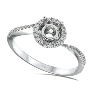 Prima Diamond Engagement Ring (0.50ct Center)