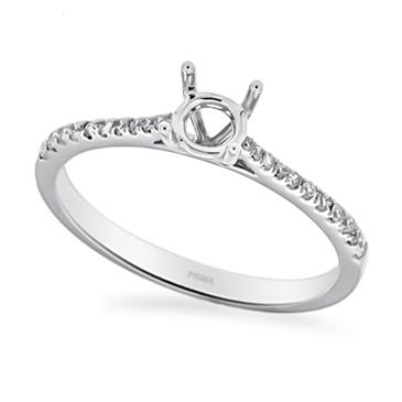 Prima Diamond Engagement Ring (0.50ct Center)