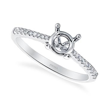 Prima Diamond Engagement Ring (0.75ct Center)