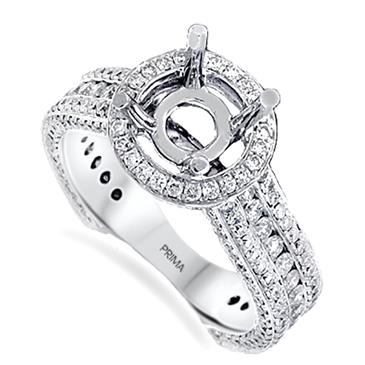 Prima Diamond Engagement Ring (1.00ct Center)