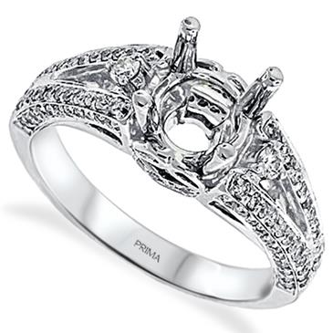 Prima Diamond Engagement Ring (1.00ct Center)