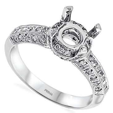 Prima Diamond Engagement Ring (1.00ct Center)