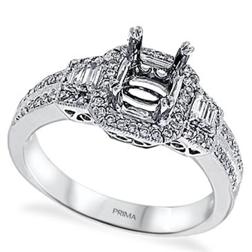 Prima Diamond Engagement Ring (1.00ct Center)