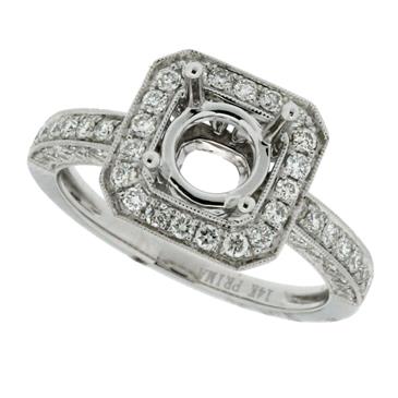 Prima Diamond Engagement Ring (1.00ct Center)