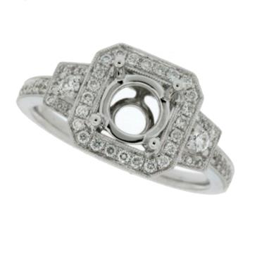 Prima Diamond Engagement Ring (1.00ct Center)