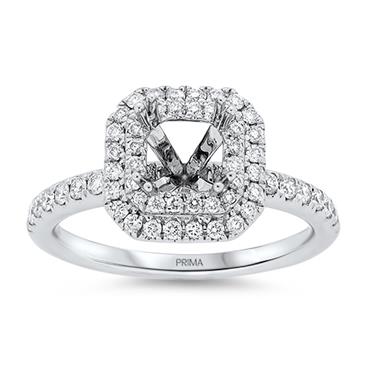 Prima Diamond Engagement Ring (5MM P/C Center)