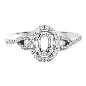 Prima Diamond Engagement Ring (7.5x5.5 Center)