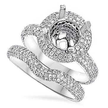 Prima Diamond Engagement Ring Set