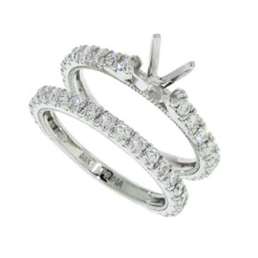 Prima Diamond Engagement Ring Set