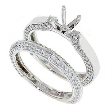 Prima Diamond Engagement Ring Set