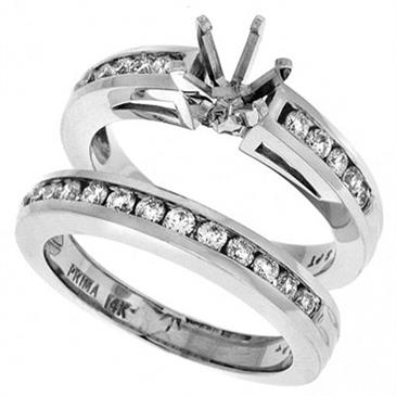 Prima Diamond Engagement Ring Set