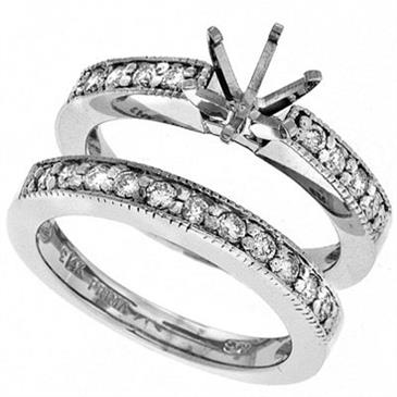 Prima Diamond Engagement Ring Set