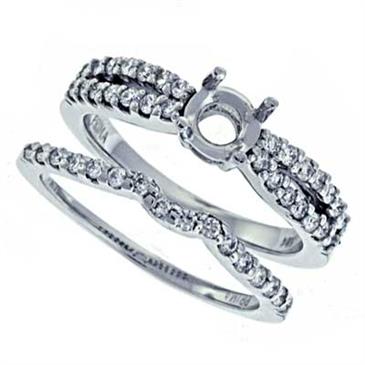 Prima Diamond Engagement Ring Set