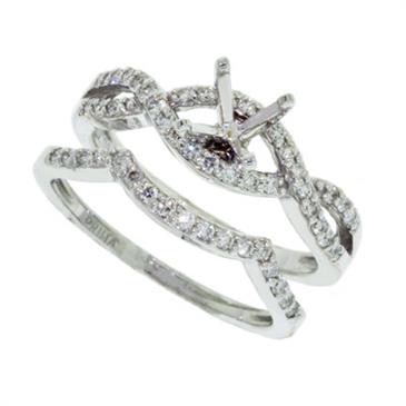 Prima Diamond Engagement Ring Set