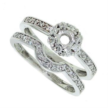 Prima Diamond Engagement Ring Set