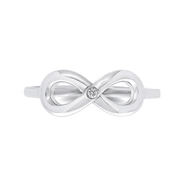 Prima Diamond Infinity Ring