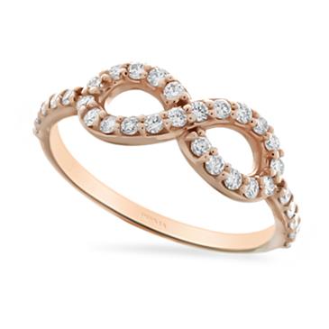 Prima Diamond Infinity Ring