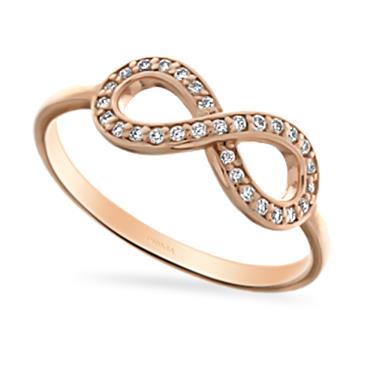 Prima Diamond Infinity Ring