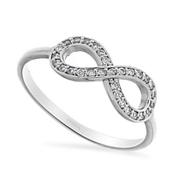 Prima Diamond Infinity Ring