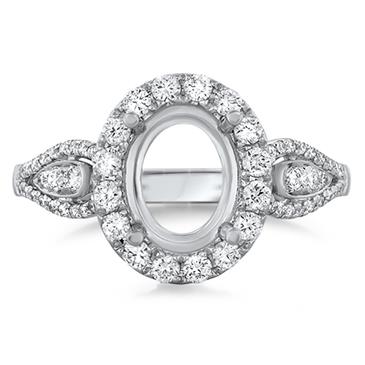 Prima Diamond Oval Halo