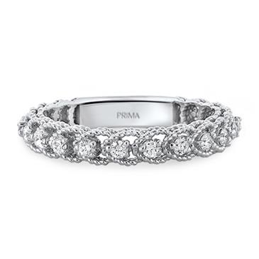 Prima Diamond Rope Ring