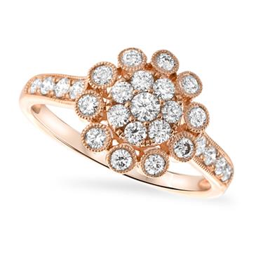 Prima Diamond Royal Cluster Ring