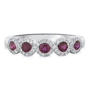 Prima Diamond & Ruby Band