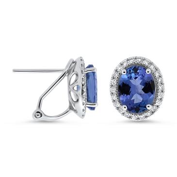 Prima Diamond & Tanzanite Earrings