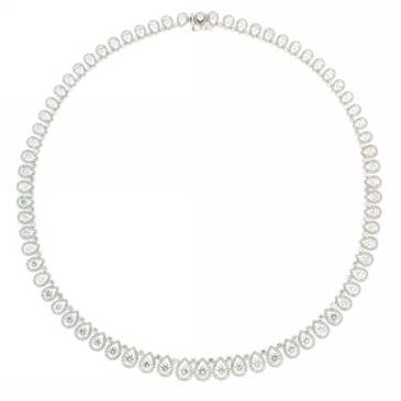 Prima Diamond Tennis Necklace