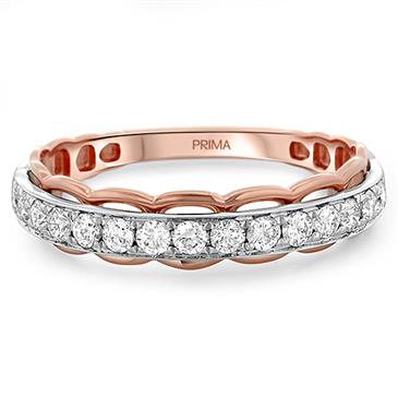 Prima Diamond Two Tone Band