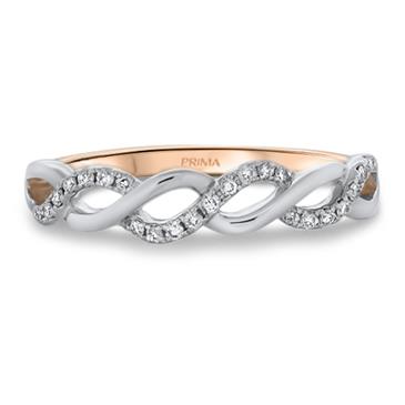 Prima Diamond Two Tone Band