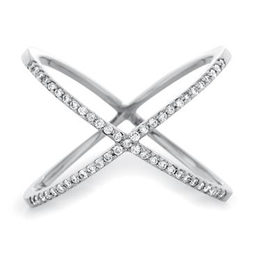 Prima Diamond X Ring